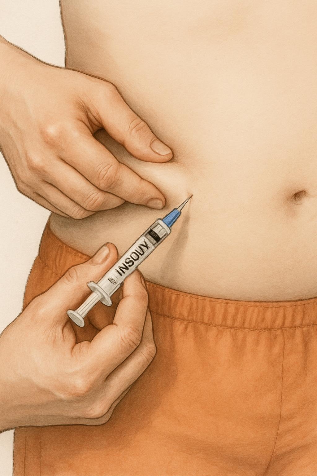 Beispiel – Subkutane Insulininjektion bei Diabetes mellitus Typ 2