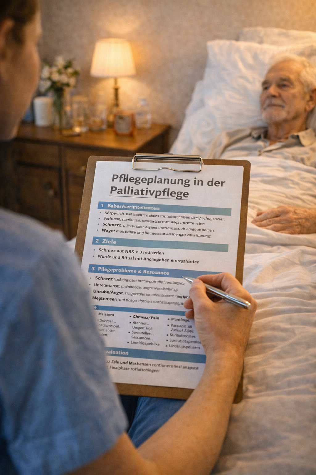 Pflegeplanung in der Palliativpflege